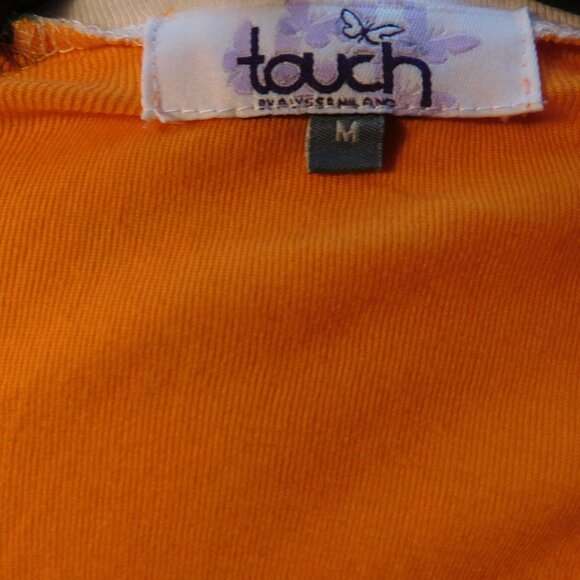 Touch by Alyssa Milano GIII Miami Dolphins NFL Women's Long Sleeve Shirt Medium - Picture 2 of 4